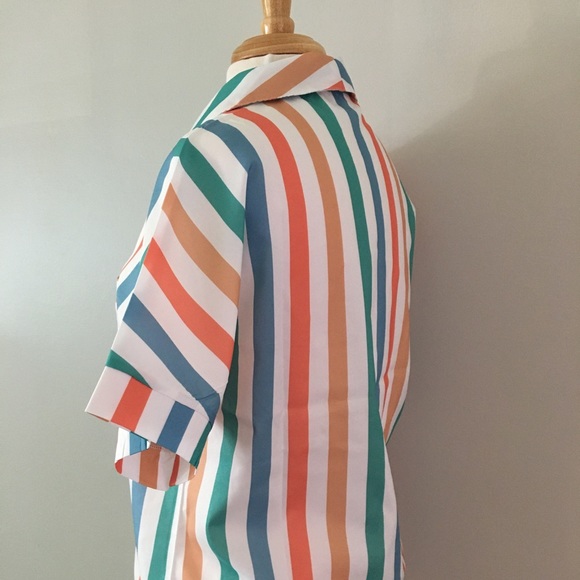 Striped Courrier Button Down - Picture 4 of 11